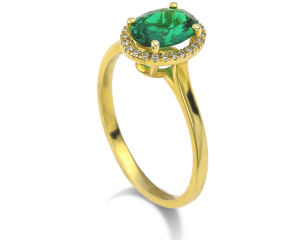 Gemstone Ring REM017 Emerald